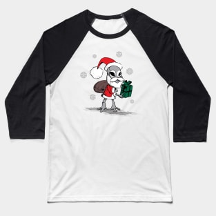 Alien Santa Baseball T-Shirt